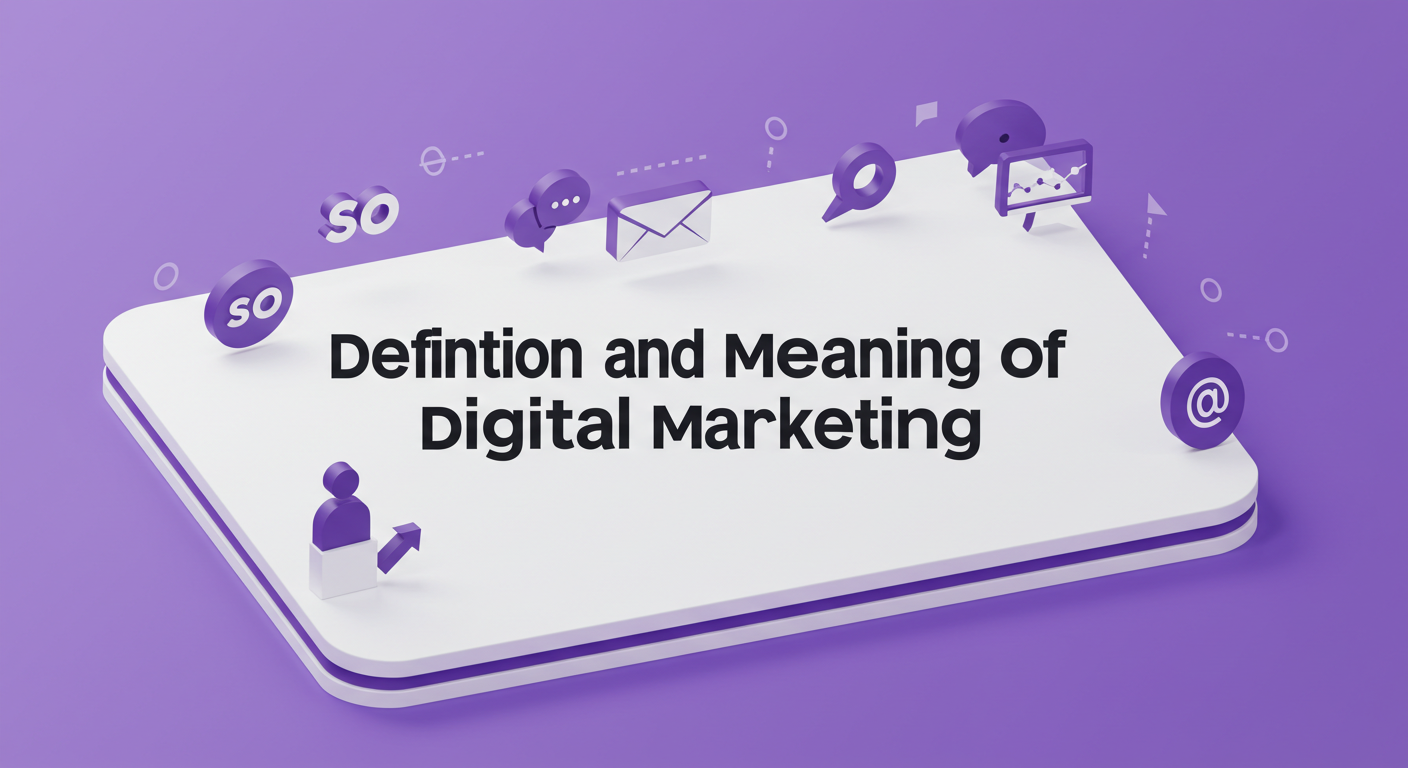 Definition and Meaning of Digital Marketing