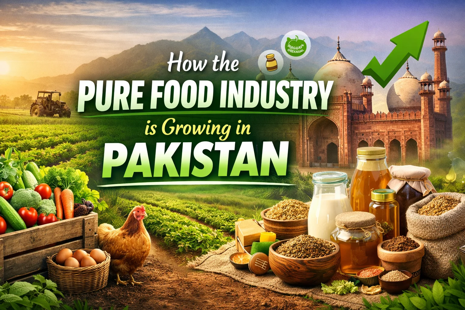 How the Pure Food Industry is Growing in Pakistan