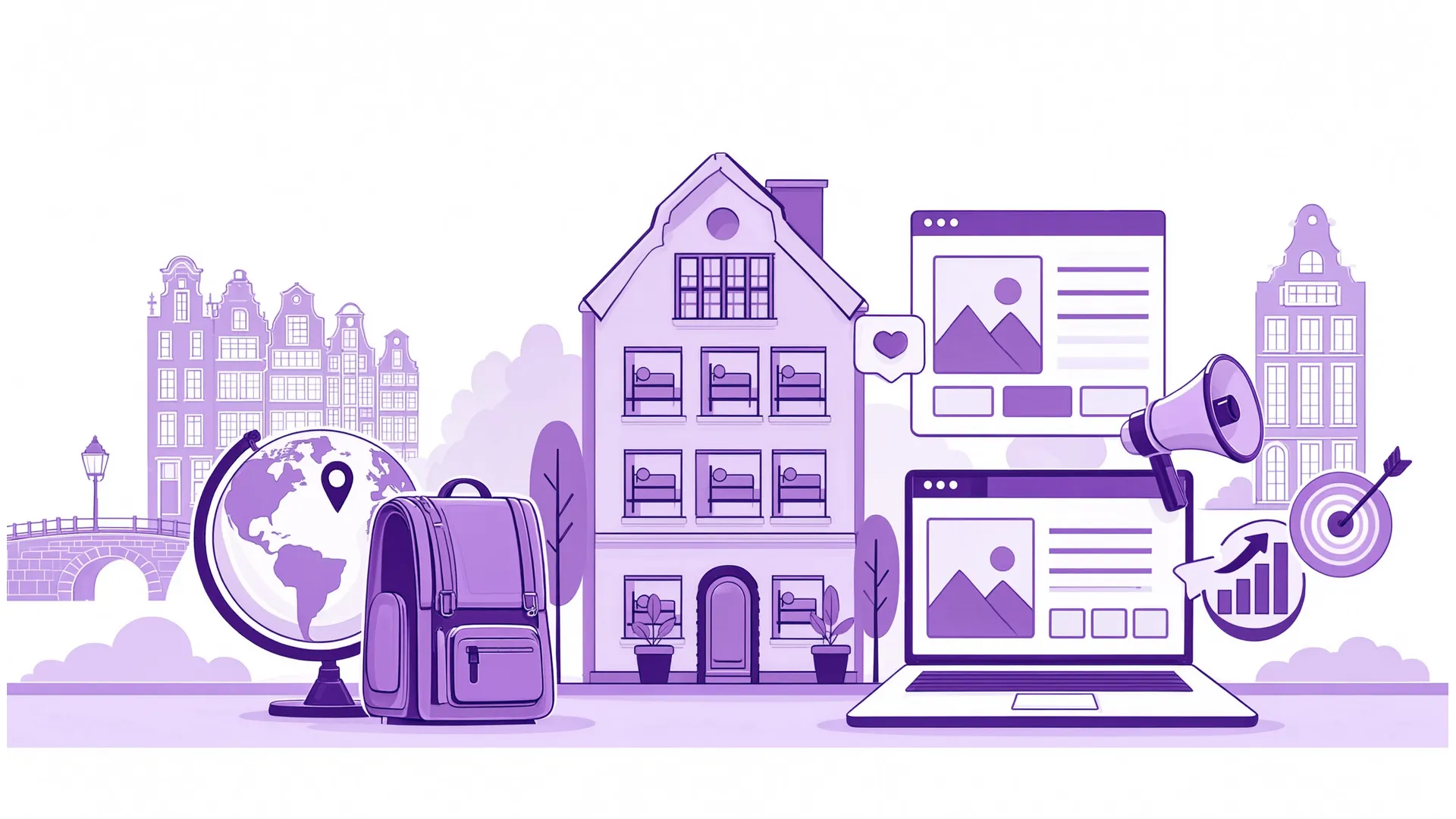 Online Marketing voor Hostels in Utrecht | Rafenthic
