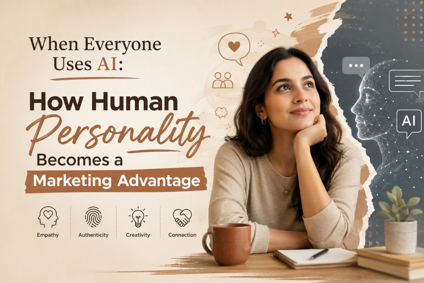 When Everyone Uses AI: How Human Personality Becomes a Marketing Advantage